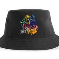 Control All The Things Video Game Controller Sustainable Bucket Hat