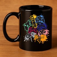 Control All The Things Video Game Controller 11oz C Handle Ceramic Mug