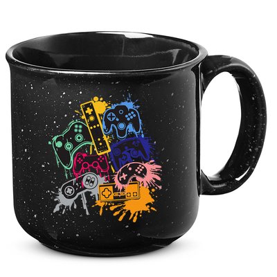 Control All The Things Video Game Controller 15oz Campfire Ceramic Mug