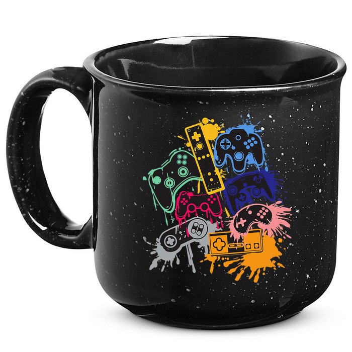 Control All The Things Video Game Controller 15oz Campfire Ceramic Mug