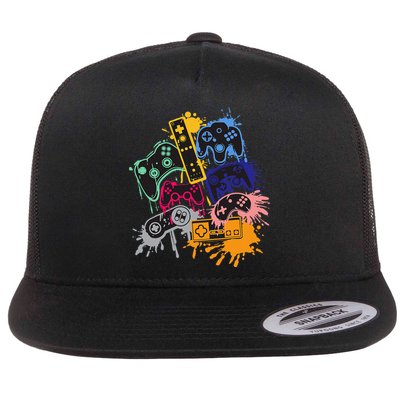 Control All The Things Video Game Controller Flatbill Hat