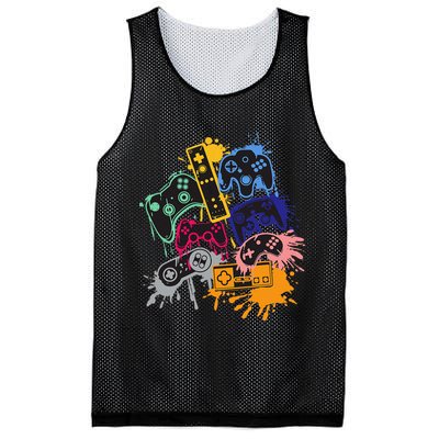 Control All The Things Video Game Controller Mesh Reversible Basketball Jersey Tank