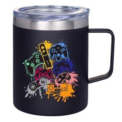 Control All The Things Video Game Controller 12oz Stainless Steel Coffee Mug