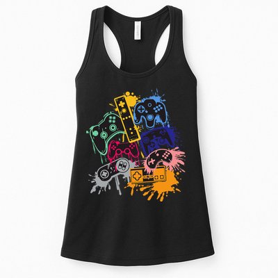 Control All The Things Video Game Controller Womens Tank Top