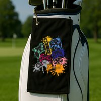 Control All The Things Video Game Controller Golf Towel