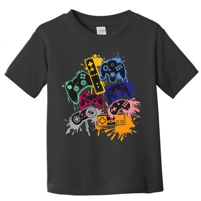 Control All The Things Video Game Controller Toddler T-Shirt