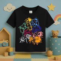 Control All The Things Video Game Controller Toddler T-Shirt