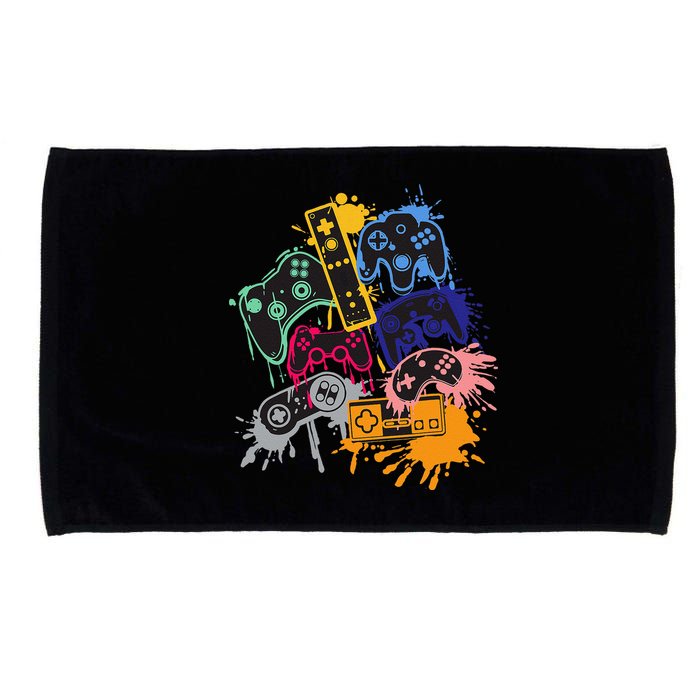 Control All The Things Video Game Controller Microfiber Hand Towel