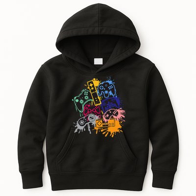 Control All The Things Video Game Controller Kids Hoodie