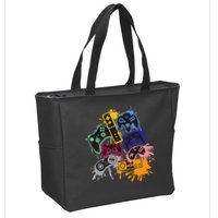 Control All The Things Video Game Controller Zip Tote Bag