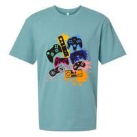 Control All The Things Video Game Controller Sueded Cloud Jersey T-Shirt
