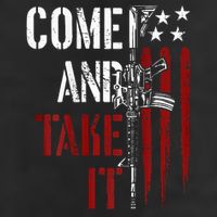 Come And Take It Gun Rights Ar 15 American Flag Adult Drive Performance Visor