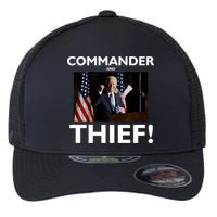 Commander and Thief Joe Biden Flexfit Unipanel Trucker Cap