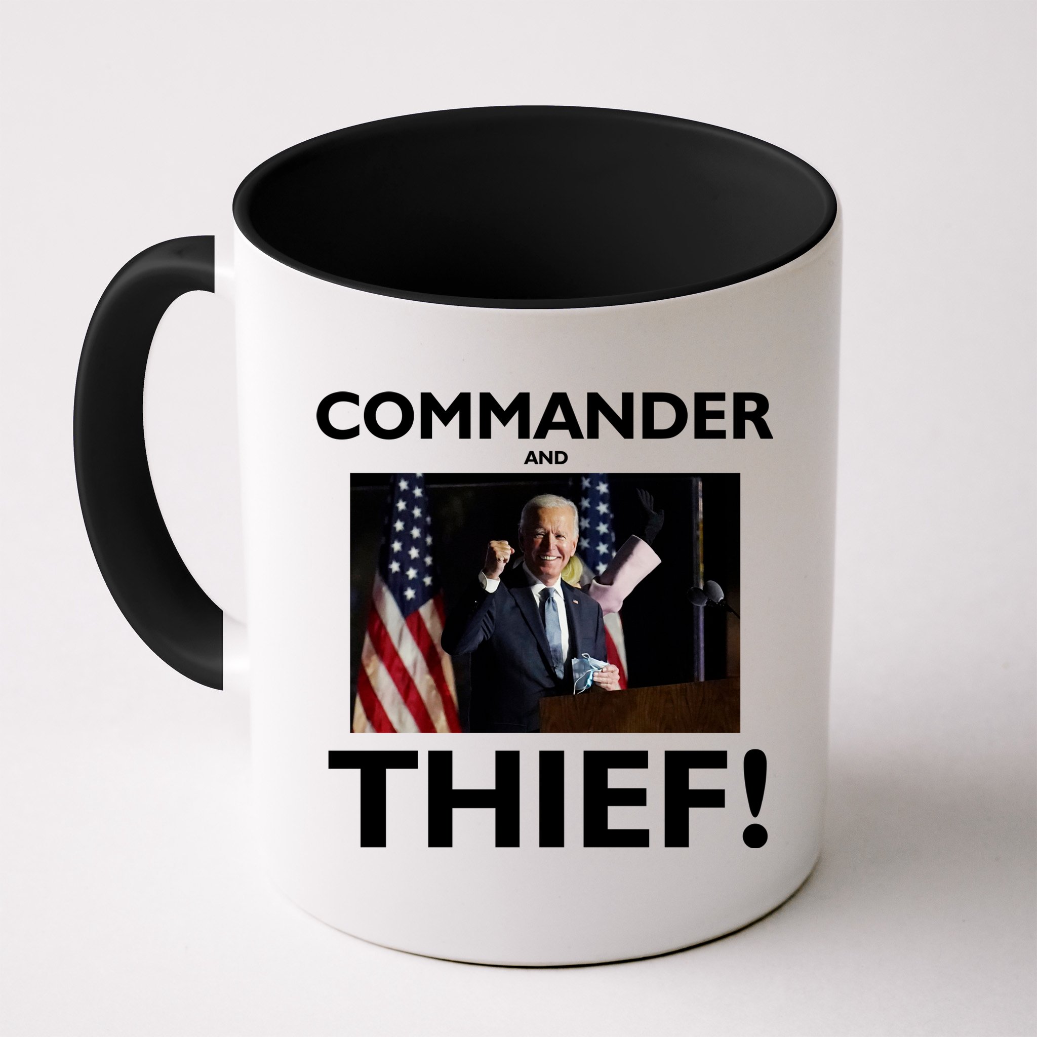 Commander and Thief Joe Biden Mug