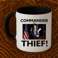 Commander and Thief Joe Biden Mug