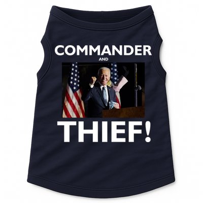 Commander and Thief Joe Biden Doggie Tank