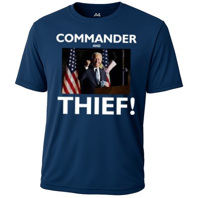 Commander and Thief Joe Biden Performance Shirt
