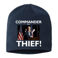 Commander and Thief Joe Biden Sustainable Beanie