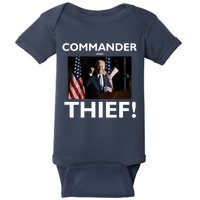 Commander and Thief Joe Biden Baby Bodysuit