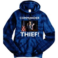 Commander and Thief Joe Biden Tie Dye Hoodie