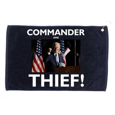 Commander and Thief Joe Biden Grommeted Golf Towel