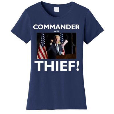 Commander and Thief Joe Biden Women's T-Shirt