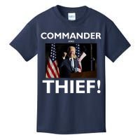 Commander and Thief Joe Biden Kids T-Shirt