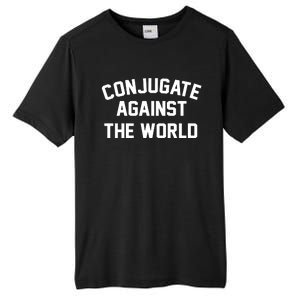 Conjugate Against The World Tall Fusion ChromaSoft Performance T-Shirt