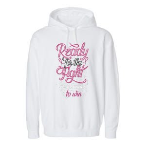 Cancer Awareness T Garment-Dyed Fleece Hoodie