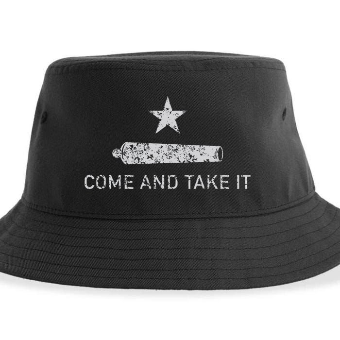 Come And Take It Texas Gift For Texans Sustainable Bucket Hat