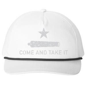 Come And Take It Texas Gift For Texans Snapback Five-Panel Rope Hat