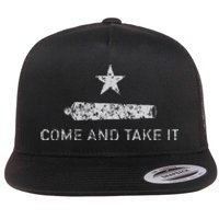 Come And Take It Texas Gift For Texans Flat Bill Trucker Hat