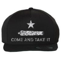 Come And Take It Texas Gift For Texans Wool Snapback Cap