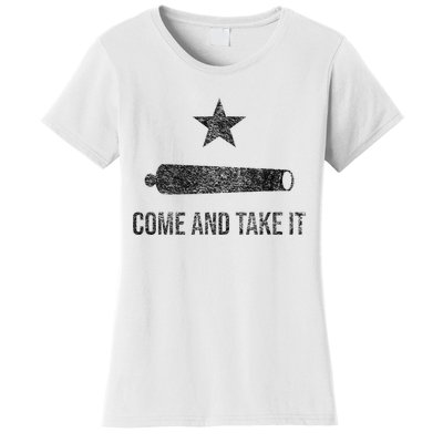 COME AND TAKE IT FLAG TEXAS PRIDE GONZALES CANNON Women's T-Shirt