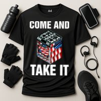 Come And Take President Joe Biden Ban Gas Stoves Funny Cooling Performance Crew T-Shirt