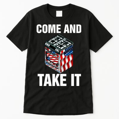Come And Take President Joe Biden Ban Gas Stoves Funny Tall T-Shirt