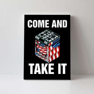 Come And Take President Joe Biden Ban Gas Stoves Funny Canvas