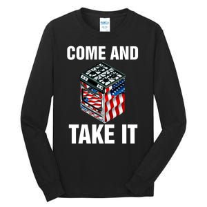 Come And Take President Joe Biden Ban Gas Stoves Funny Tall Long Sleeve T-Shirt