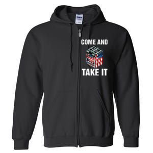 Come And Take President Joe Biden Ban Gas Stoves Funny Full Zip Hoodie