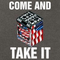 Come And Take President Joe Biden Ban Gas Stoves Funny Cotton Canvas Backpack