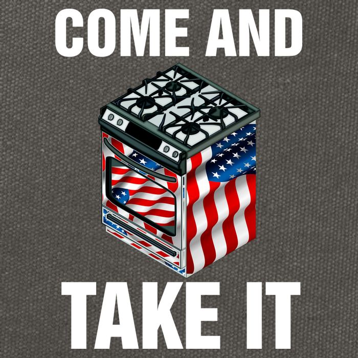 Come And Take President Joe Biden Ban Gas Stoves Funny Cotton Canvas Backpack