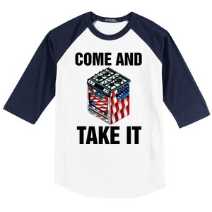 Come And Take President Joe Biden Ban Gas Stoves Funny Baseball Sleeve Shirt