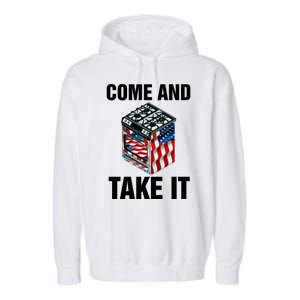 Come And Take President Joe Biden Ban Gas Stoves Funny Garment-Dyed Fleece Hoodie