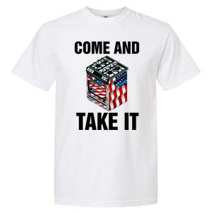 Come And Take President Joe Biden Ban Gas Stoves Funny Garment-Dyed Heavyweight T-Shirt