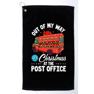 Christmas At The Post Office Cool Gift Platinum Collection Golf Towel