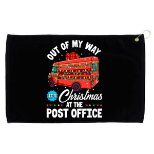 Christmas At The Post Office Cool Gift Grommeted Golf Towel