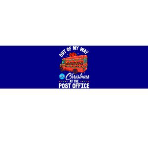 Christmas At The Post Office Cool Gift Bumper Sticker