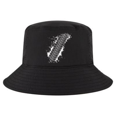 Car Automobile Tire Track Funny Halloween Costume Outfit Cool Comfort Performance Bucket Hat