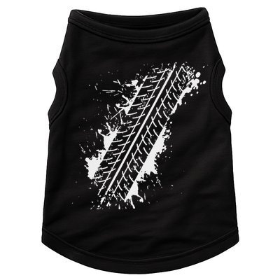 Car Automobile Tire Track Funny Halloween Costume Outfit Doggie Tank