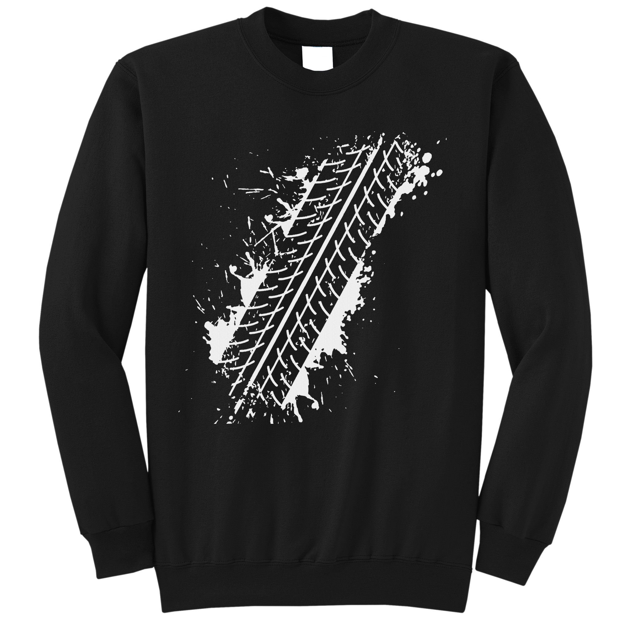 Car Automobile Tire Track Funny Halloween Costume Outfit Sweatshirt